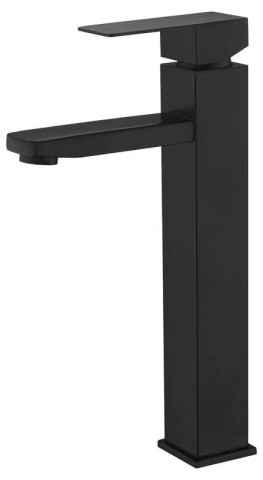 Umyvadlová baterie, KUB-001-HIGH BLACK, černá | KUB-001-HIGH BLACK